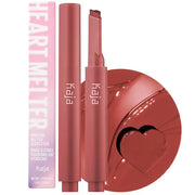 Kaja Lip Gloss - Heart Melter | High-shine, Glossy Finish, Peppy Pink Nude, Moisturize, 05 Hunny Bun, 0.04 Oz - Product Image