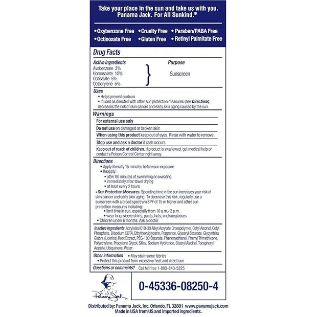 Sport Sunscreen Lotion - SPF 50, Broad Spectrum UVA/UVB Protection, Non-Greasy, PABA, Paraben, Gluten & Cruelty Free, Wate...