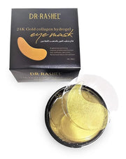 24k Gold Collagen Hydrogel Eye Mask | Improve Wrinkles, Anti Puffiness, And Dark Circle | 60 Pcs of Eye Mask - Product Image