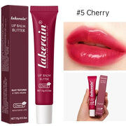 Tinted Lip Butter Balm - Tinted Moisture Gel Lip Gloss | Hydrating Glow Tinted Lip Care | Tinted Lip Stain (Cherry, 05) - ...