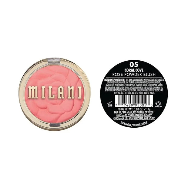 Milani Baked Blush, Powder Blush for Cheeks, Cruelty Free Makeup - Shape, Contour & Highlight Face for a Shimmery or Matte...
