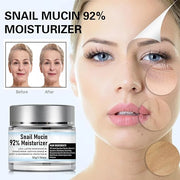 Snail Mucin 92% Moisturizer Daily Face Gel Cream, Hydrating Repair Face Gel Cream, Advanced Snail 92 All In One Cream for ...