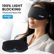 NEWGO Cooling Gel Eye Mask 3D Soft Cold Eye Mask, Eye Ice Pack with Zero Eye Pressure Hot Cold Therapy Blackout Sleep Mask...