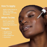 Vitamin C Serum with Vitamin E & Ferulic Acid | Anti-Aging Radiance Restoring Facial Serum | Powerful Antioxidant Lift Fin...