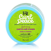 Just For Me Curl Peace Defining Curl & Coil Cream (3 Pack) - Holds & Hydrates, Contains Flaxseed, Avocado Oil & Black Cast...