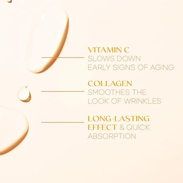 Vitamin C and Collagen Beauty Value Set - Serum, Moisturizer, Under Eye Pads & Face Sheet Masks - Product Image