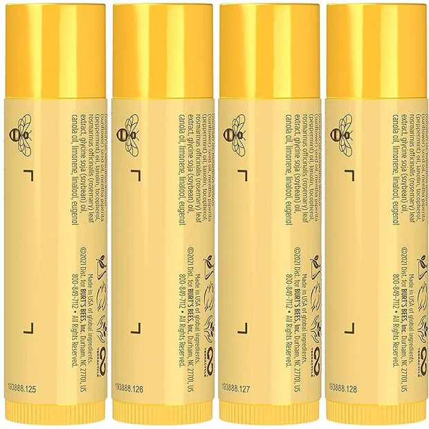 Burt's Bees Christmas Gifts, 4 Lip Balm