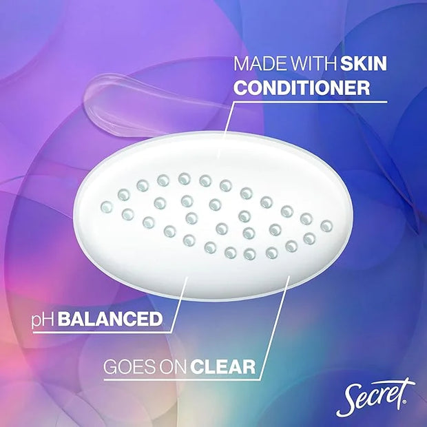 Secret Fresh Antiperspirant Deodorant for Women, 72hr Breathable Sweat & Odor Protection, Instant Freshness & Gentle, PH B...
