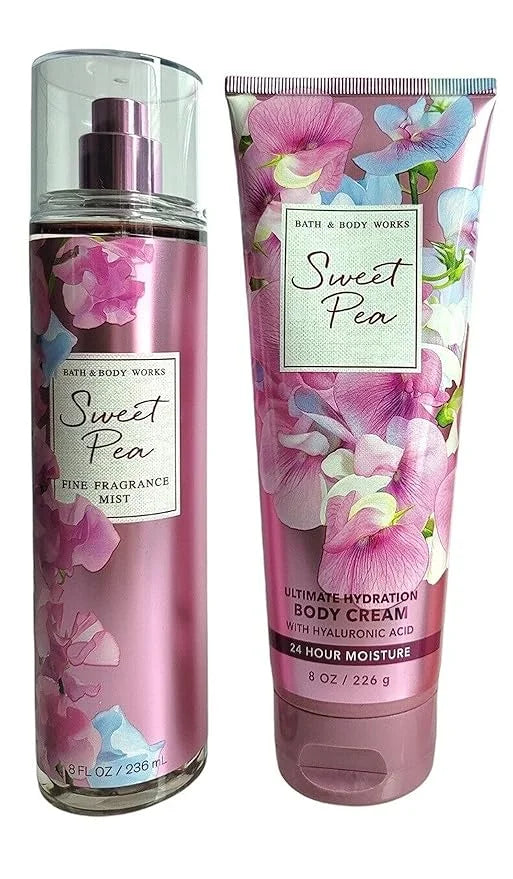 Sweet Pea - Fine Fragrance Mist & Ultra Shea Body Cream – 2 pc. Gift Set - Product Image