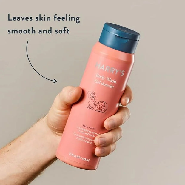 Harry's Men's Body Wash - Body Wash for Men - Fig, 16 Ounce (Pack of 4) Packaging May Vary - Product Image