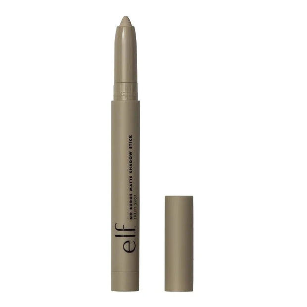 e.l.f. No Budge Matte Shadow Stick, One-Swipe Cream Eyeshadow Stick, Long-Wear & Crease Resistant, Matte Finish, Trift Sho...