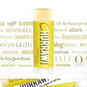 Hurraw! Lemon Lip Balm: Organic, Certified