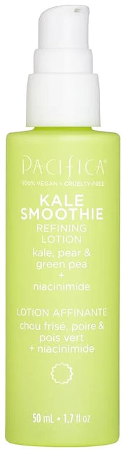 Pacifica Face Moisturizer - Kale Smoothie Face Lotion w/Niacinamide, Copper, Super Foods & Plant Extract - Reduces Pore Si...