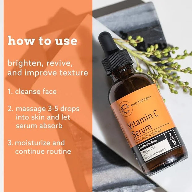 Eve Hansen Vitamin C Eye Gel and Facial Serum - Product Image