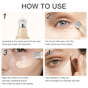 Mineral Eye Cream for Sunscreen, 3-in-1 Anti-Aging Eye Cream,Filter Phone Blue Light for Dark Circle and Fine Lines,15ML(#...