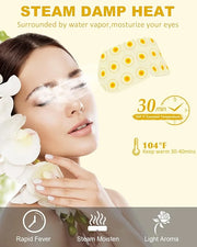 ProCIV FSA/HSA Eligible 16 Packs Steam Eye Masks for Dry Eyes Heating Eye Mask Warm Compress for Eyes Relief Stress, Eye F...