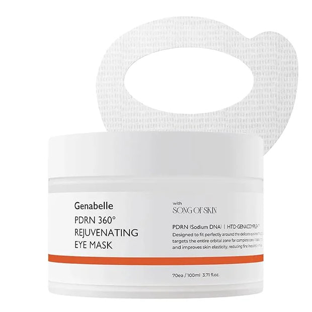 PDRN 360° Rejuvenating Eye Mask – Full Eye Area Care for Hydration, Firming & Elasticity with PDRN & Peptides – Targets Da...