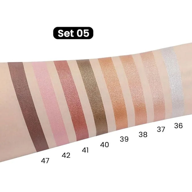 Kaely 8Pcs Cream Eye Shadow Brightener Sticks Set for Eyes,Shimmer Matte Pencil Eyeshadow Applicator Stick Palette,Hallowe...