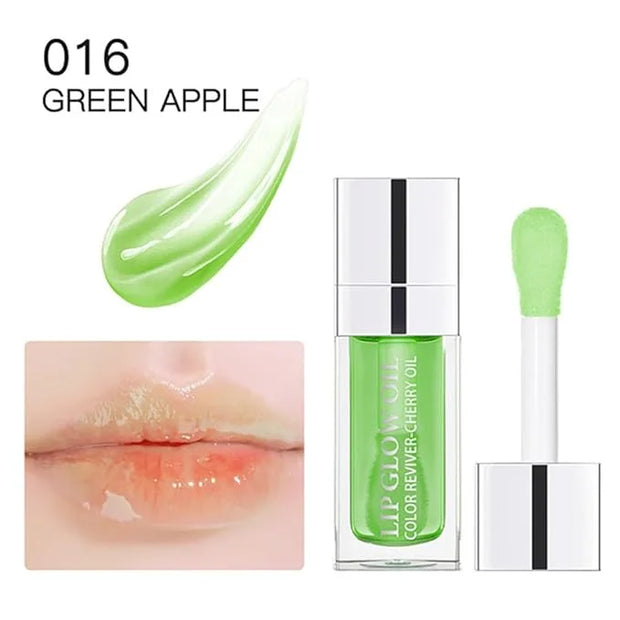 GECOMO Moisturizing Lip Oil,No-Sticky Lip Gloss Lip Balm Lip Care,Fruit Flavoured Lip Oil For Dry Lip's Moisturizing Hydra...