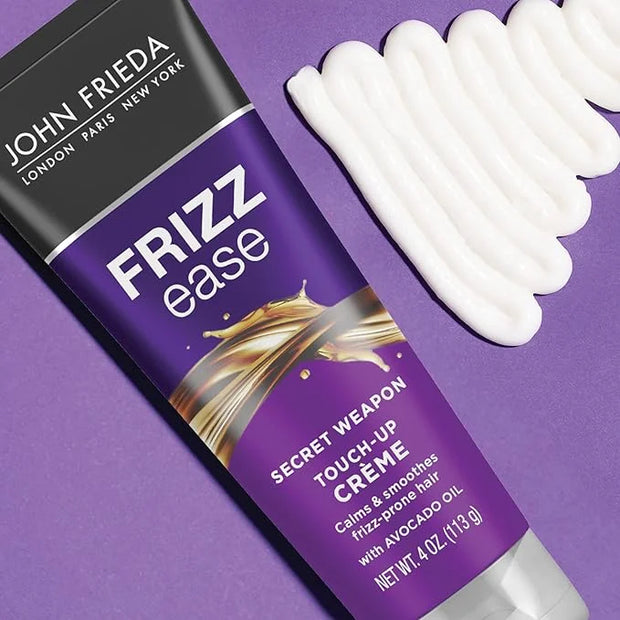John Frieda Frizz Ease Secret Weapon Touch-Up Crème, Smoothing Cream for Flyaways, Frizz-Free & Split Ends, Infused with A...