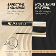 Natural Eyelash Growth Serum with 15 Plant Extracts, Lash Enhancement Formula - Product Image