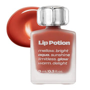 Lip Potion Aqua Glow No.1 Lemon Balm | Hydrating, Non-Sticky Gloss with Sheer Radiance | 0.3 Oz - Product Image
