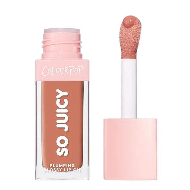 Colourpop So Juicy Plumping Glossy Lip Oil - Hydrating & Plumping Lip Oil with a Sheer Wash of Non-Sticky Color - Infused ...