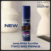 Clairol Root Touch-Up Color + Volume 2-in-1 Temporary Spray, Dark Brown Hair Color, Pack of 1 - Product Image