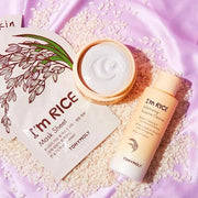 TONYMOLY I'm Rice Clarifying Blemish Clay Mask, Facial Mask Detoxifiies, Reduces Redness & Soothes Irritated Skin, Kaolin ...