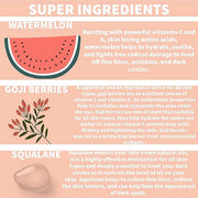 Nature Spell Advanced Under Eye Serum with Watermelon & Goji Berries 1 Fl Oz– Targets Dark Circles, Puffiness & Eyebags – ...