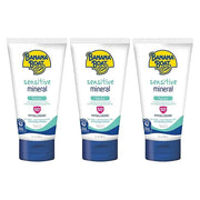 Banana Boat Sensitive 100% Mineral Face Sunscreen Lotion SPF 50, 3oz | Travel Size Sunscreen, Mini Sunscreen for Face, Ban...