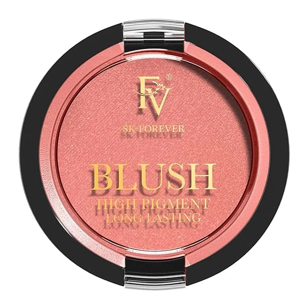 FV Long Lasting Powder Blush - Lightweight Smooth & Blendable Cheek Makeup, High Buildable Color, Transfer-Resistant Shimm...