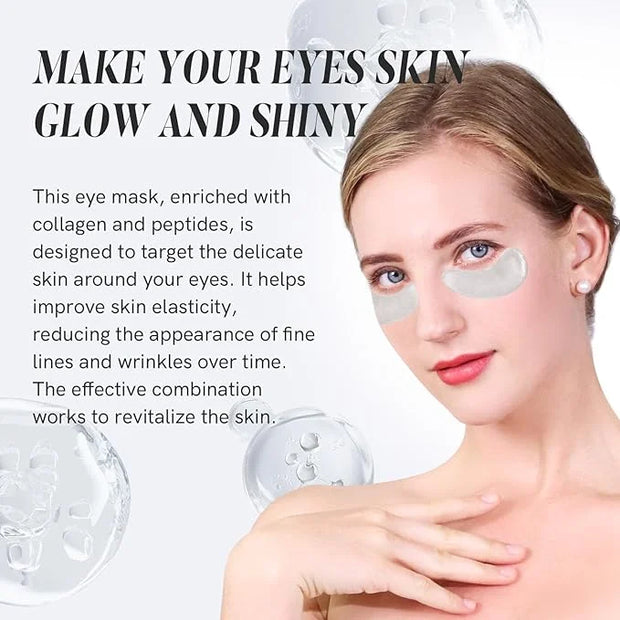Under Eye Patches with Collagen and Peptide Eye Mask for Dark Circles and Puffiness,Face Mask Skin Care Products 30 Pairs ...