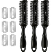 3 Pieces Razor Comb with