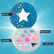 Expressions 10 Color Eyeshadow Palette & Blush Makeup