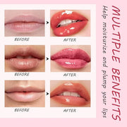 Lip Plumper Gloss 3 Colors Set,Natural