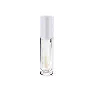 COSIDEA 24 pcs Empty 5ml big brush lip gloss tube White round lipgloss tubes container with big doe foot wand - Product Image