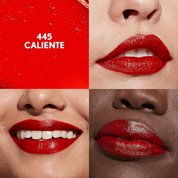 COVERGIRL Clean Lip Color, Caliente, Satin Finish, Squalane, Avocado & Aloe, Carmine-Free, Non-Drying, 0.12oz - Product Image