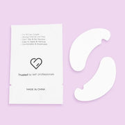 i-Laesh 100 Pairs Eye Pads for Lash Extensions - 100% Natural Aloe Vera Hydrogel Gel Under Eye Pads - Lint Free, Stick Wel...