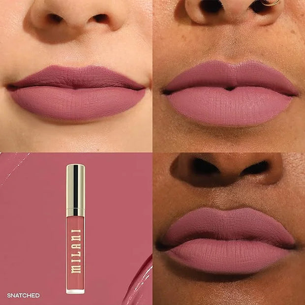 Milani Stay Put Longwear Liquid Lipstick - Smudge-Proof, Kiss-Proof, and Fade-Resistant Formula for All-Day Wear - Snatche...