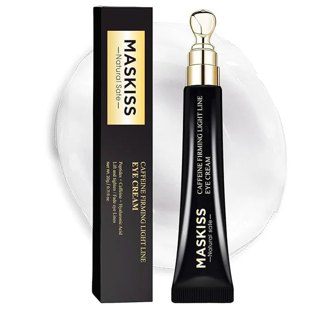 Under Eye Cream for Wrinkles, Skin Renewing Eye Cream With Peptides + Caffeine for Dark Circles and Puffiness, Anti Aging,...