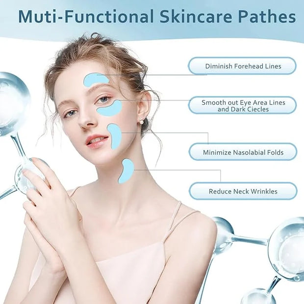 Reusable Eye Patches, 3 Pairs Eye Patches, Rreusable Under Eye Patches with Lifting Effect to Reduce Wrinkles and Fine Lin...