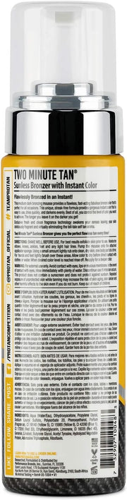 Pro Tan, Two Minute Tan, Sunless Bronzing Mousse, New and Improved Formula, Rich Moisturizers, Streak Free, Dries Quickly,...