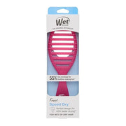 Wet Brush Speed Dry Hair Brush, Pink Frost - Vented Design & Soft HeatFlex Bristles Are Blow Dry Safe - Ergonomic Handle M...