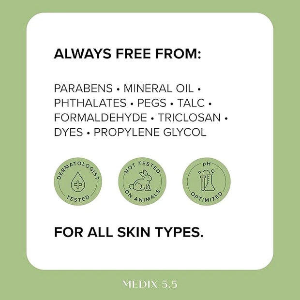 MEDIX 5.5 Coconut Oil Lotion W/ Manuka Honey Cream Skin Care Face Moisturizer & Body Cream | Firming Coconut Oil For Skin ...
