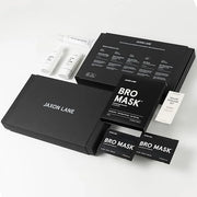 Mens Skin Care Kit 5 Piece Deluxe Facial Skincare Routine Gift Set, Anti Aging Korean Skin Care for Men: Enzyme Powder Fac...
