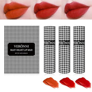 VERONNI Velvet Lip Mud Gloss Set,Matte Lipstick Multi-Purpose Long Lasting Lipgloss Set, Non-Sticky Gloss Smooth Pack Of 3...