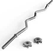 47" EZ Curl Bar Weight Lifting Bar 1-inch Curling 2 Star (300lb Weight - Product Image