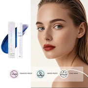 Matte Lip Gloss Peel Off Masque - Peel Off Lip Stain Tattoo, Rich Neutral Red Peel Off Lip Tint，Long Lasting Waterproof Tr...