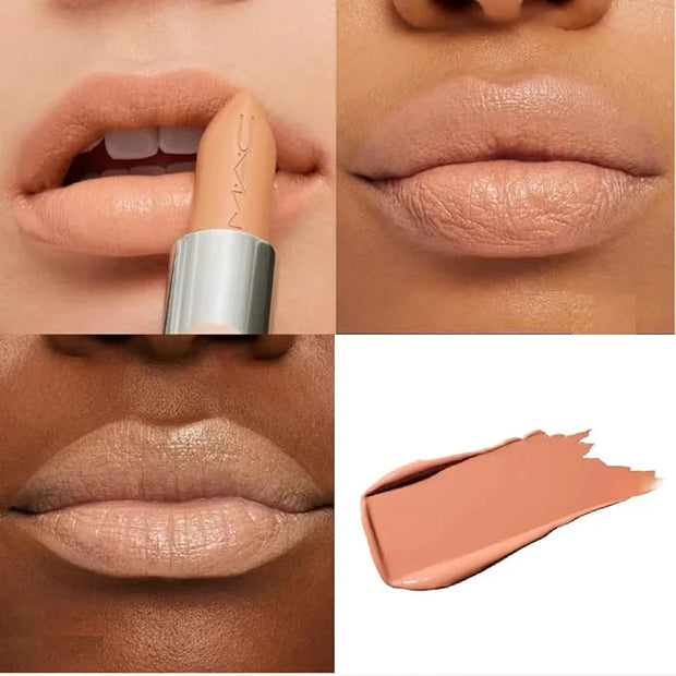 MAC Cosmetics M.A.Cximal Sleek Satin Lipstick - 833 Creme D'Nude (pale peachy beige) - 0.12 oz / 3.5 g - Product Image